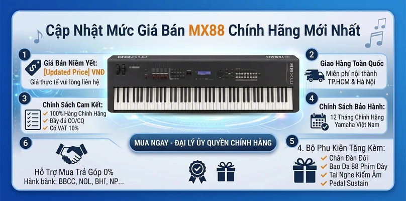 Cập Nhật Mức Giá Bán MX88 Chính Hãng Mới Nhất